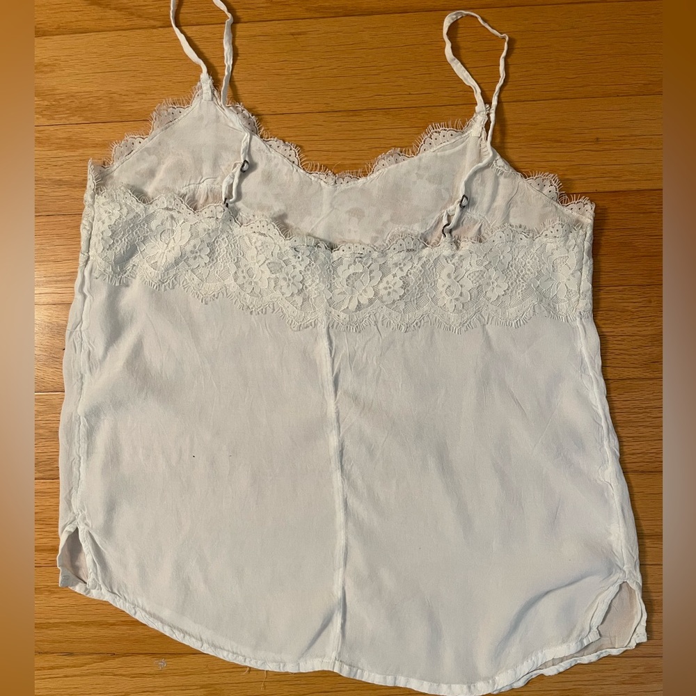 Abercrombie & Fitch White Lace Women’s Camisole Size Medium - Picture 3 of 6